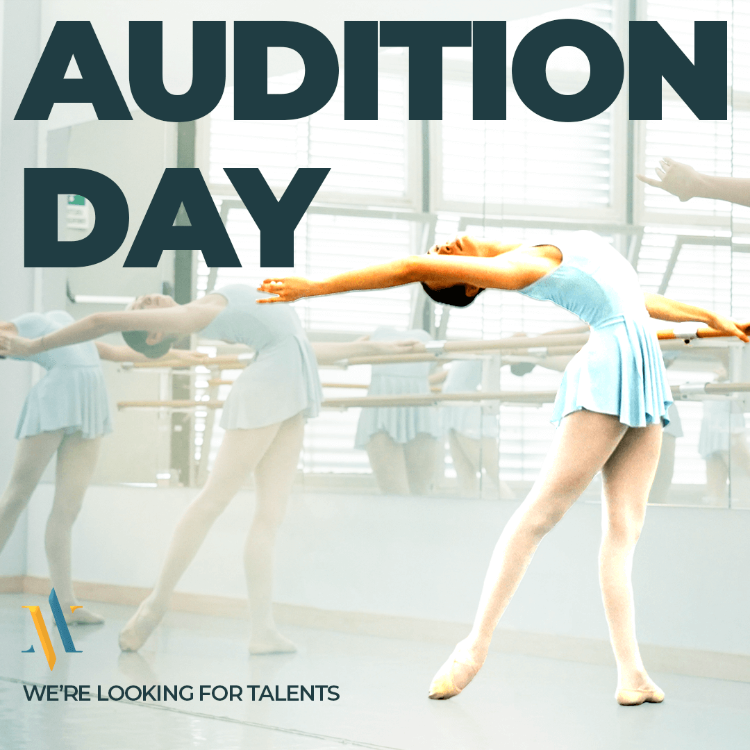 AUDITION DAY – we’re looking for talents